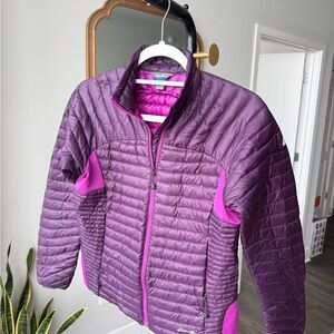 Eddie Bauer Women's Purple Quilted Jacket
